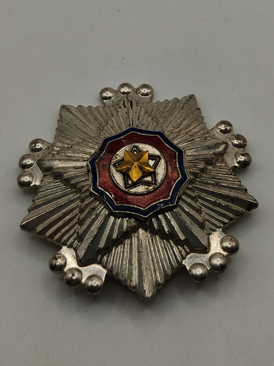 Medalla orden de la bandera nacional Corea.
