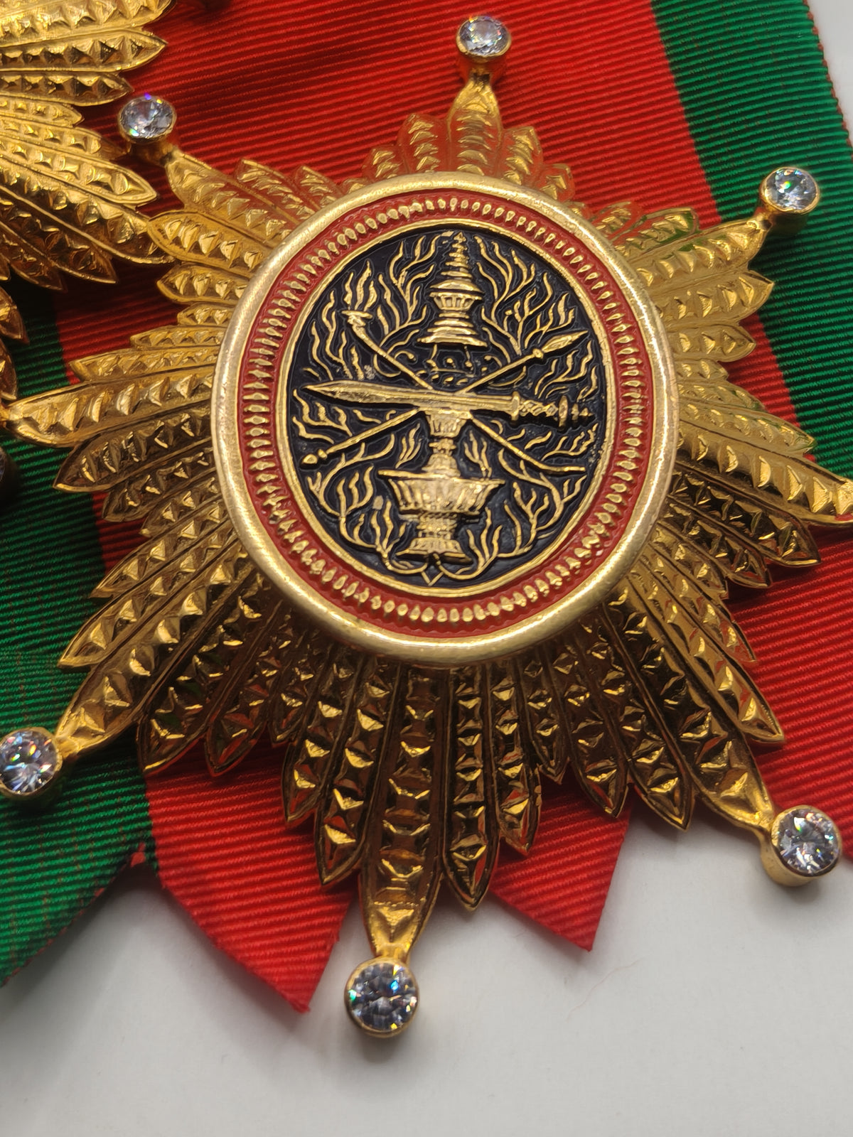 Royal Order Of Cambodia, Grand Cross Set, Modern Issue.