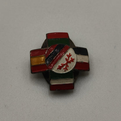 Tri party Badge. WWII Period, Spain.