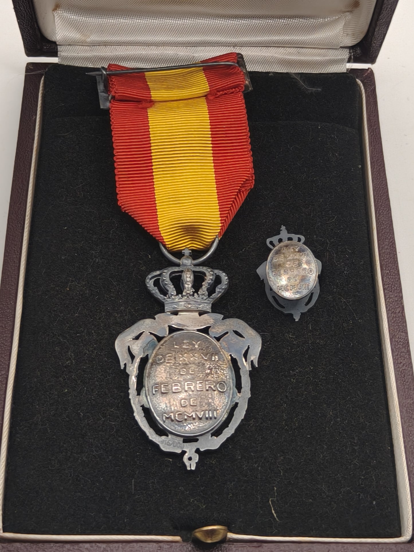 Medalla Instituto Nacional de Previsión. España