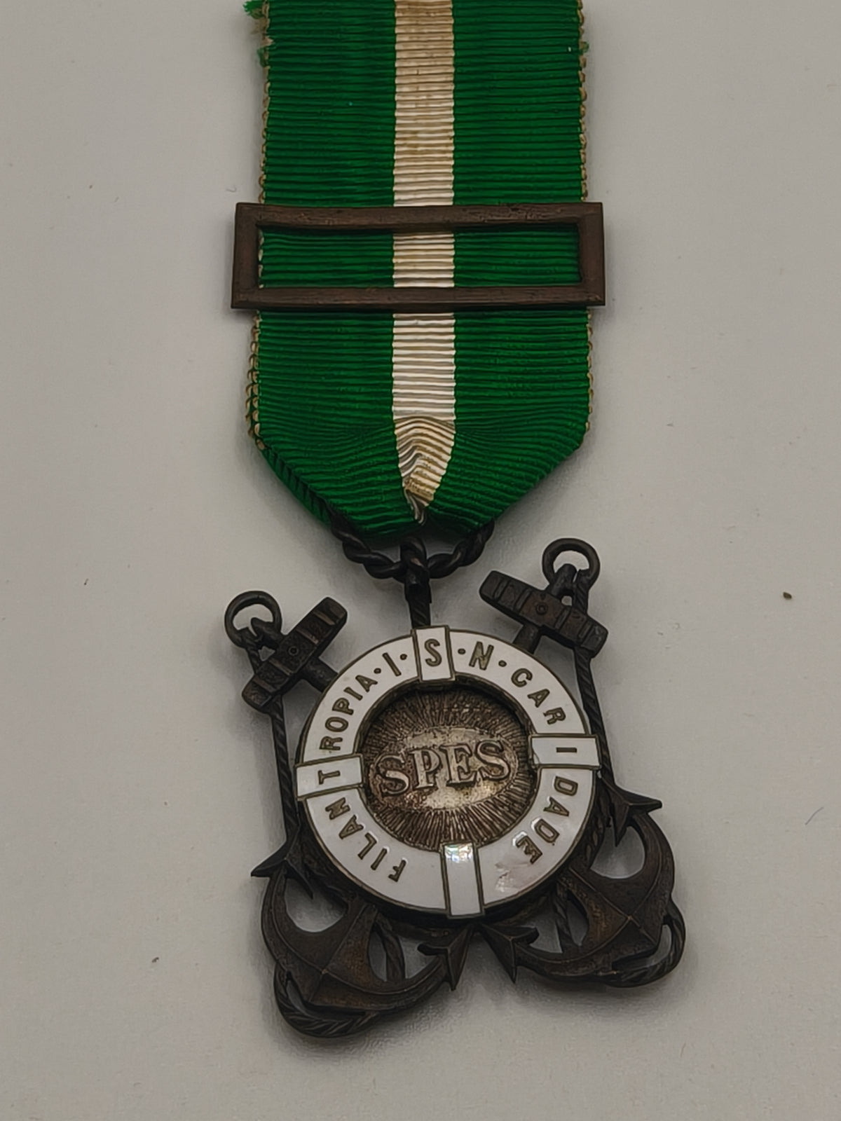 Medal of Philanthropy and Charity from the Institute for the Relief of Shipwrecked. Portugal