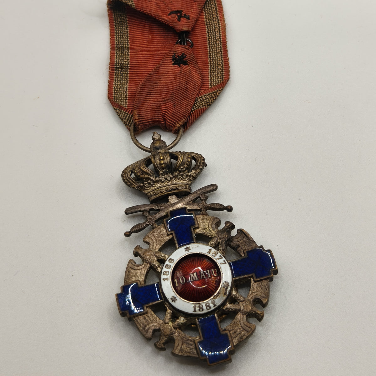 Rumanía Military Medal Order.