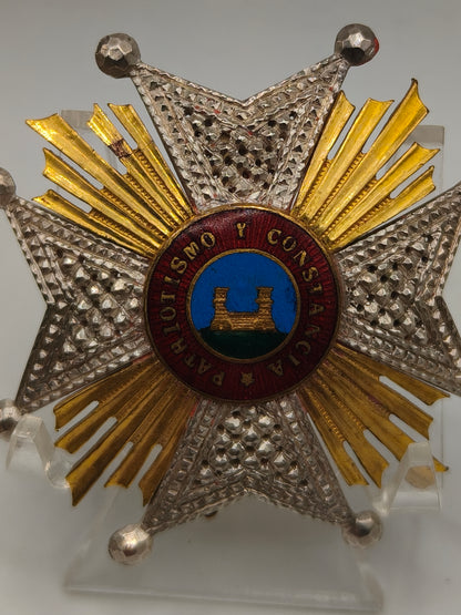 Großkreuz des Militärordens der Nationalen Miliz Isabella II.