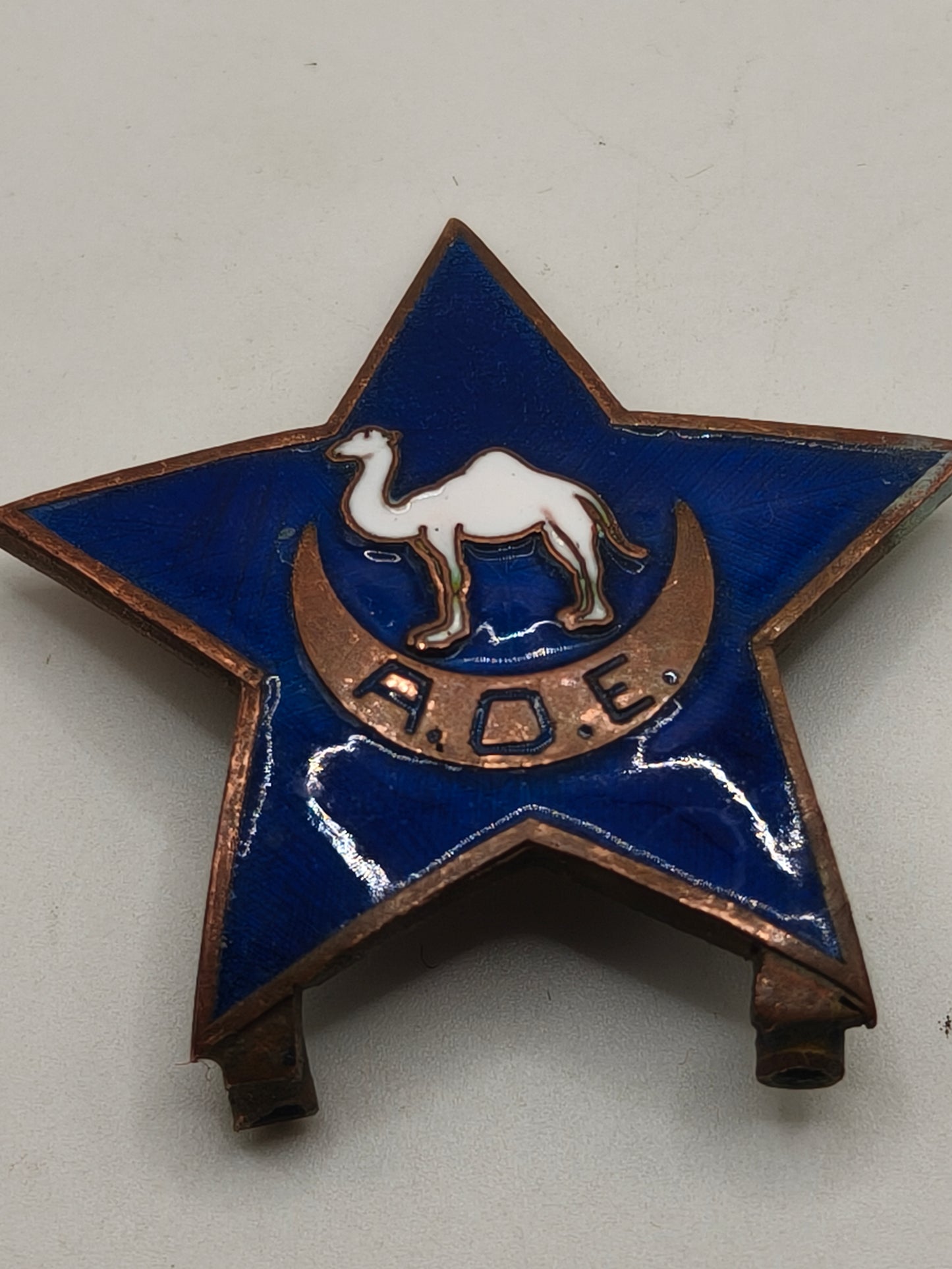 Insignia Distintivo Permanencia Ejercito de África. España época Franco.