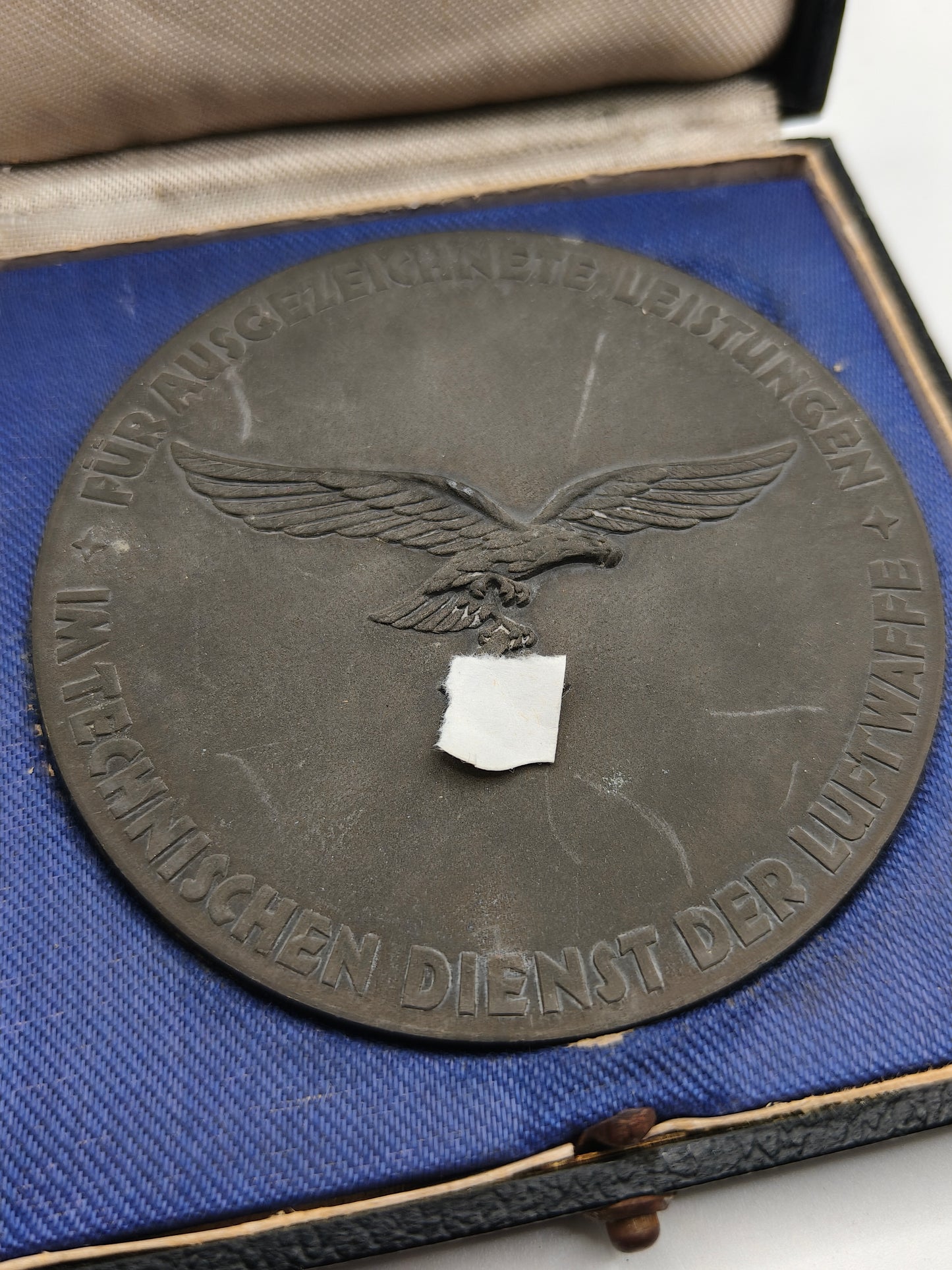 Goering Luftwaffe Technical Merit Plaque. IIWW Germany.