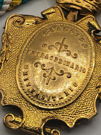 Extraordinary Senate Meeting Medal. Spain Franco's period.