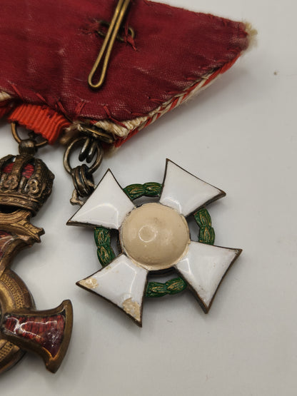 Austrian medal bar. Pre IWW Francisco José