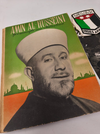 Conjunto Libro parche Freies Arabien Amin Husseini. IIWW Amin al-Alhausayni.