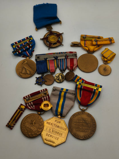 Lote medallas veterano IIWW. USA