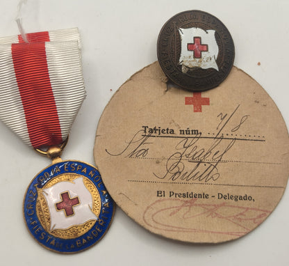 Red Cross Medals. Spain