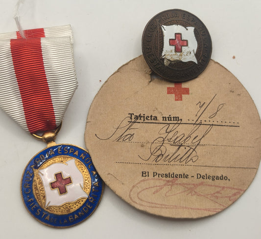 Red Cross Medals. Spain