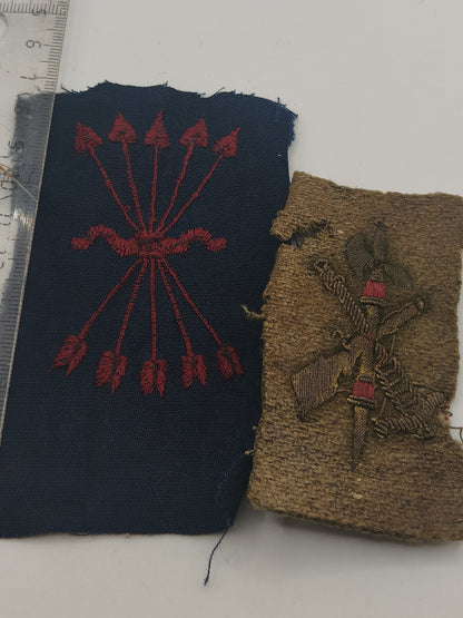 Spanish Civil War Patches. Phalanx and Legion.