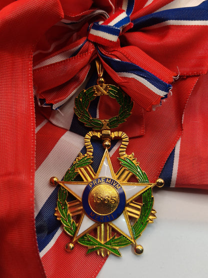 Grand Cross order Merit. Paraguay.