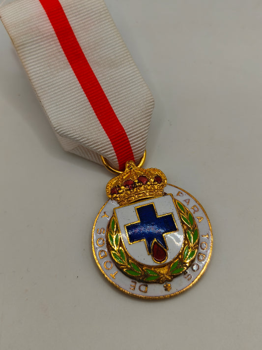 Medalla de la hermandad de donantes de sangre. Cruz Roja Española