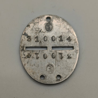 ID Tag, Spanish Civil War. Original.