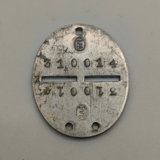 ID Tag, Spanish Civil War. Original.