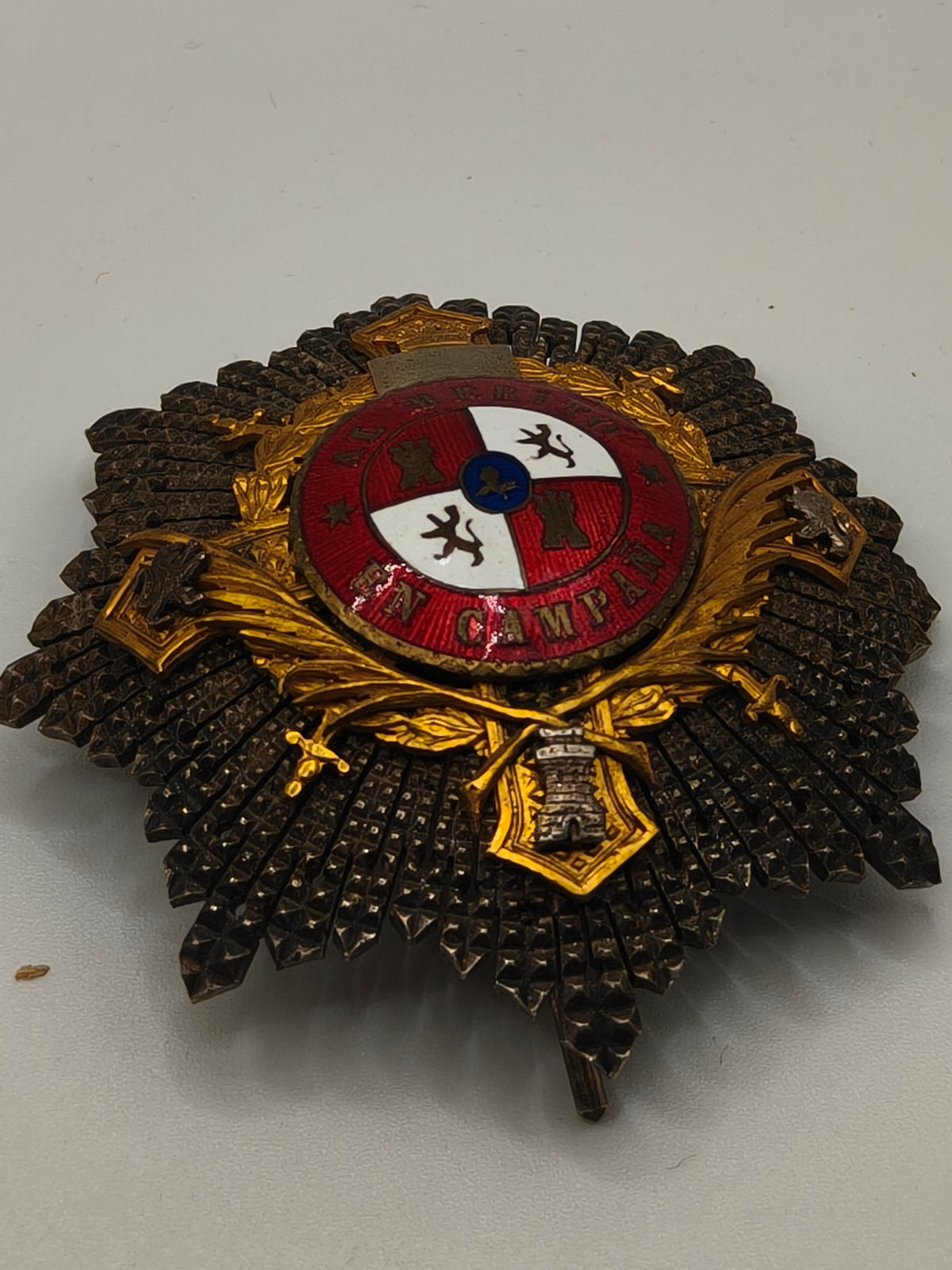 War Cross With Palms, Spanish Civil War. Rare