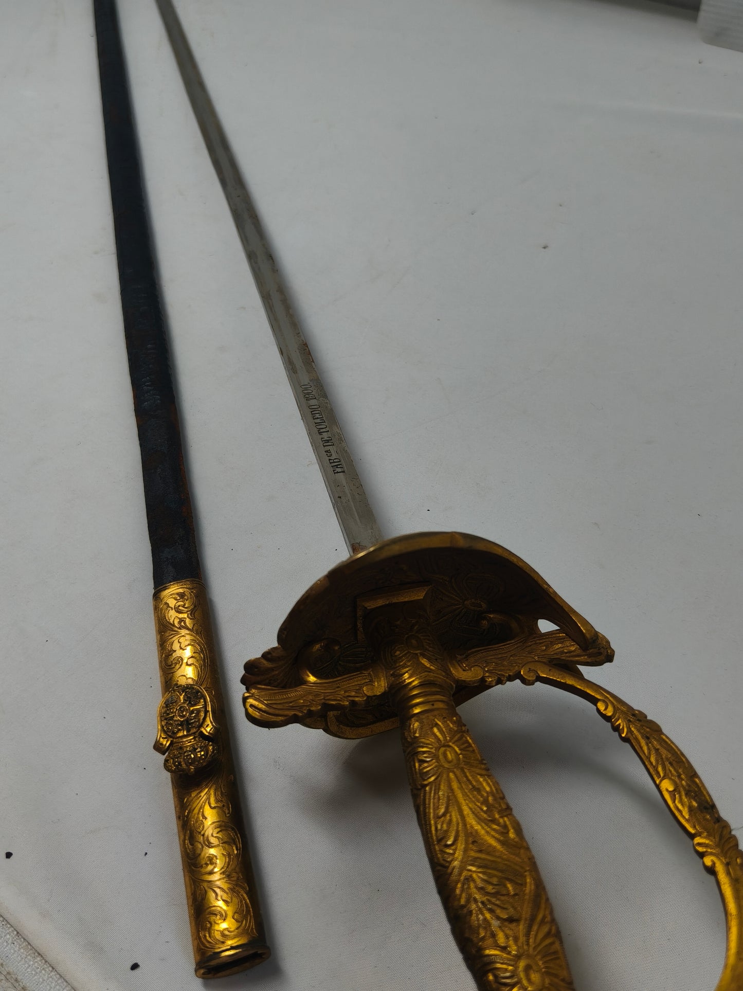 Spanish diplomatic dress sword