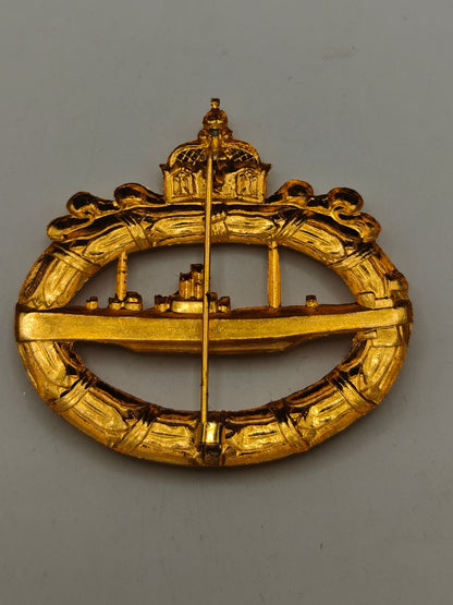Submarine's badge iWW. Germany