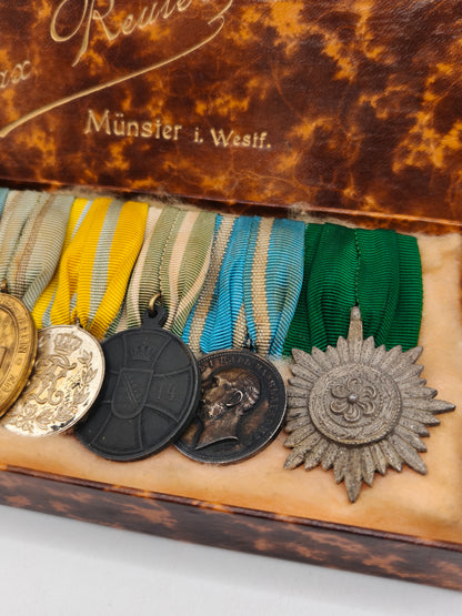 Pre IWW Pasador medallas Ejercito de Baviera