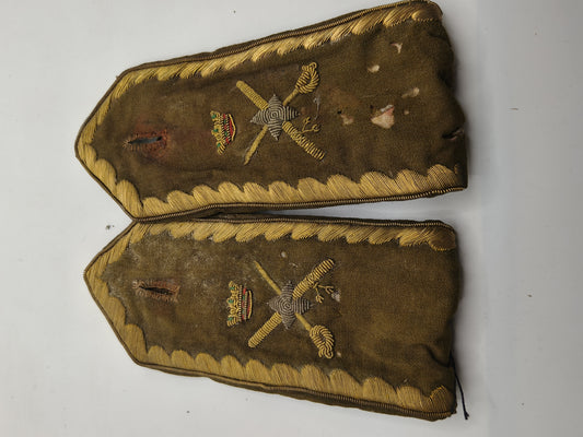 Brigadier General Epaulettes. Franco's period Spain.