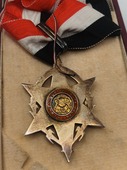 Order Merit Burkina Faso Commander Medal.