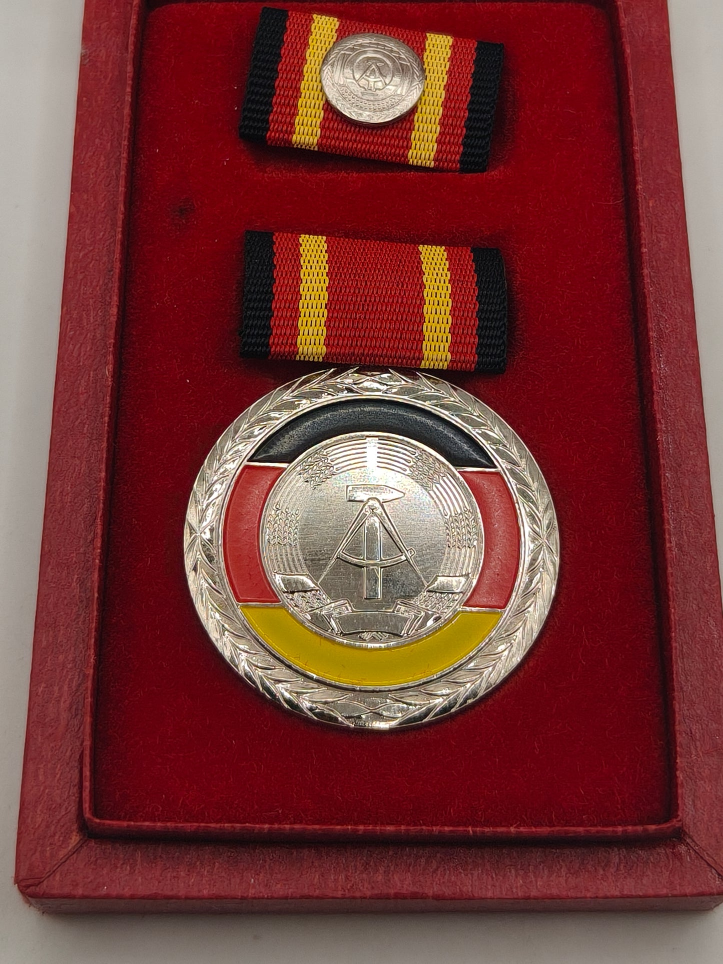 DDR Merit Medal. Germany.