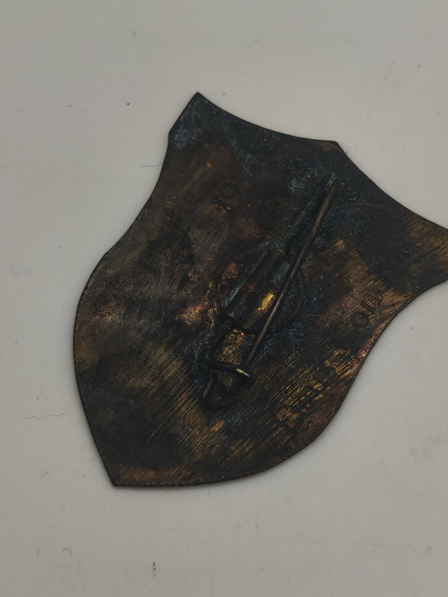 Viriatos badge . Spanish Civil war. Enameled.