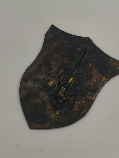 Viriatos badge . Spanish Civil war. Enameled.