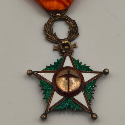 Order of Ouissam alauí, Knight Medal Class. Morocco