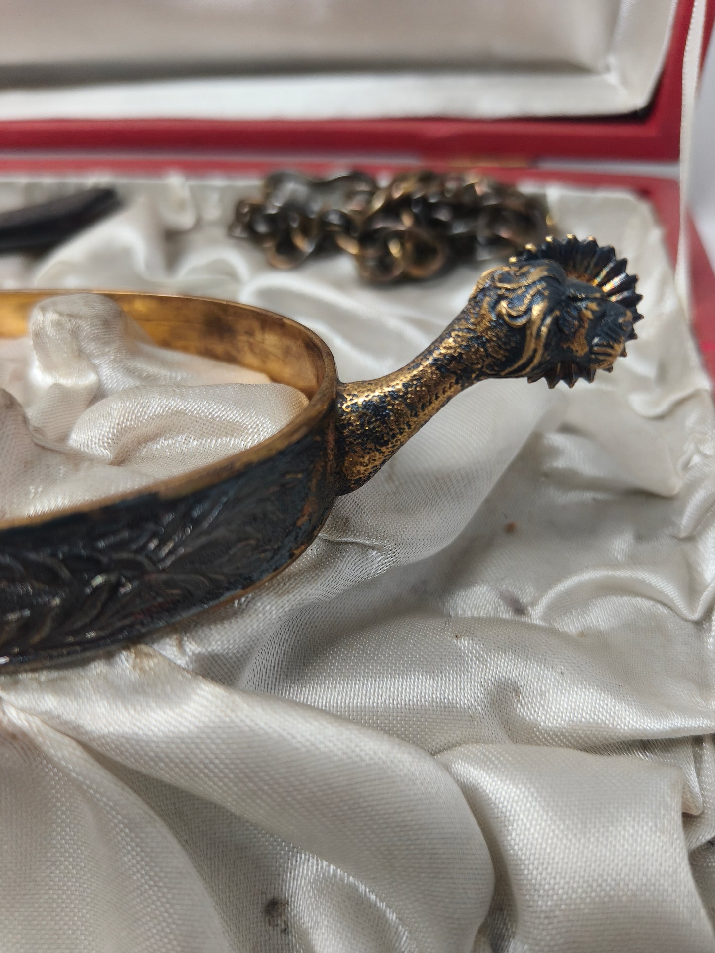 General Cavalry Military Silver Spurs . Spain Franco's period