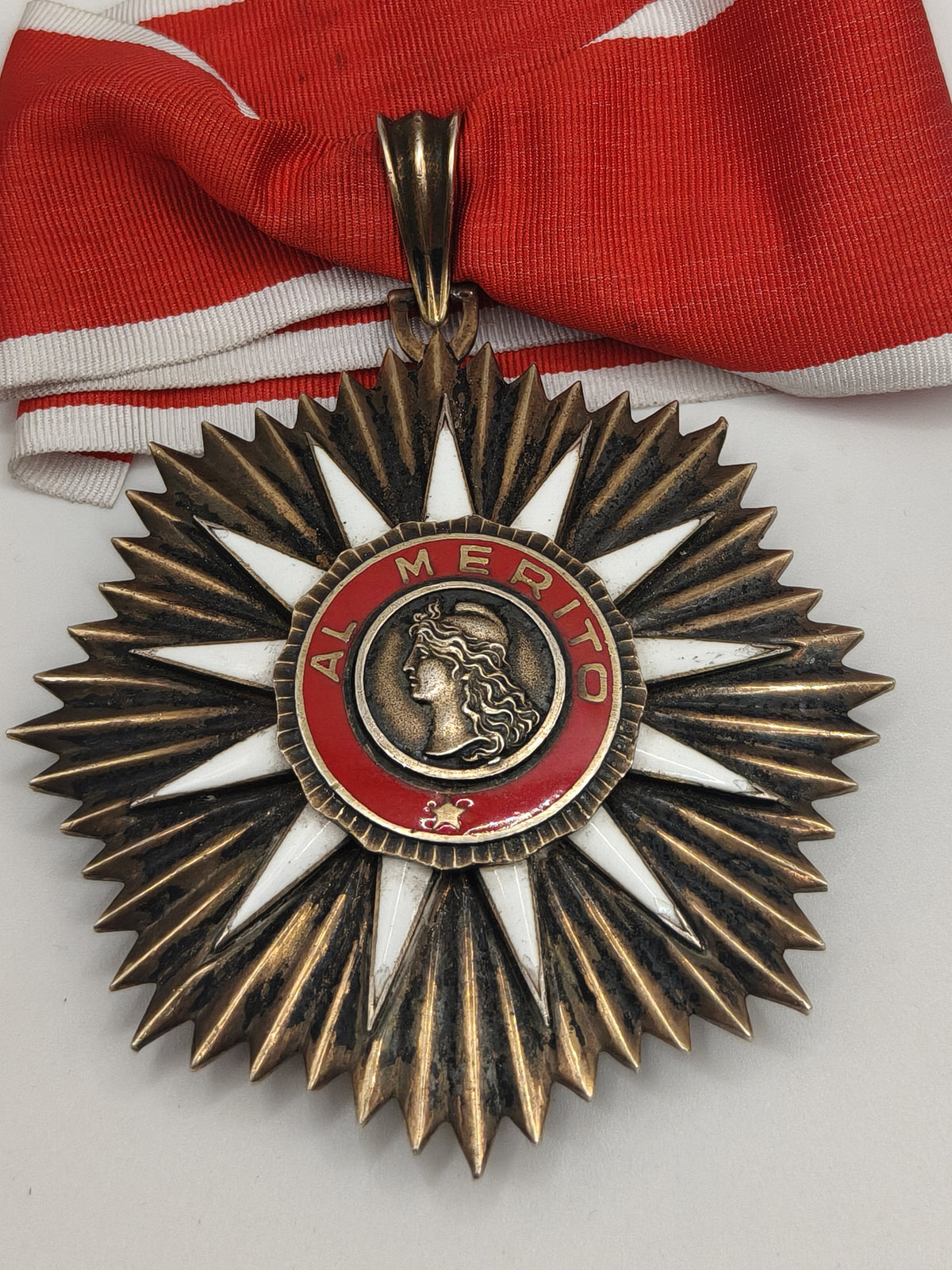 Commander Medal Order of May , Argentina. Big Size.