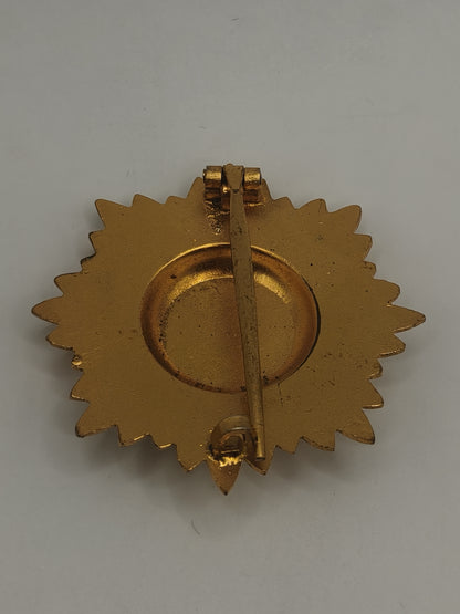 Golden Cossacks badge. III Reich 1958 model. High Award