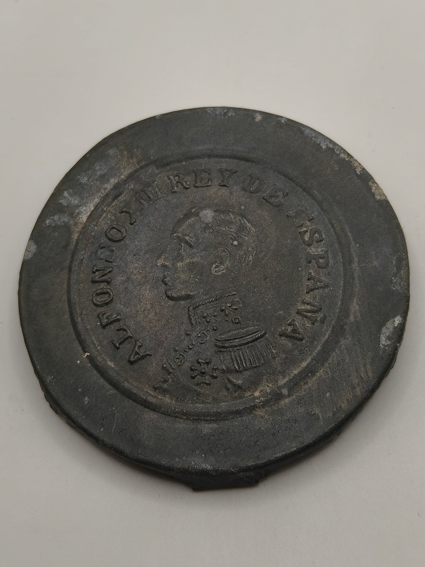 Espejo de Campaña África Alfonso XIII