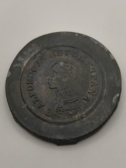 Espejo de Campaña África Alfonso XIII