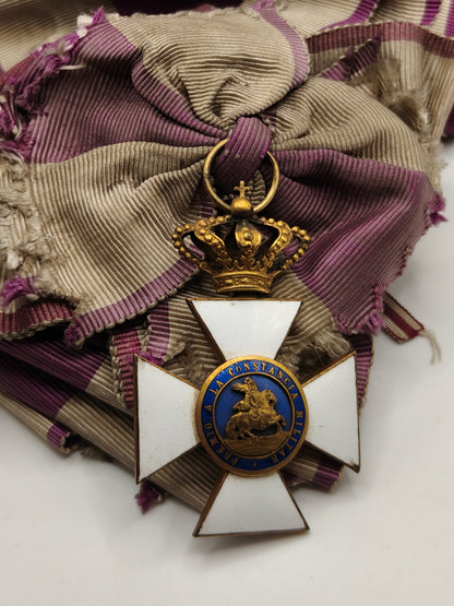 San Hermenegildo Order Medal Grand Cross. Spain Monarchy Period.