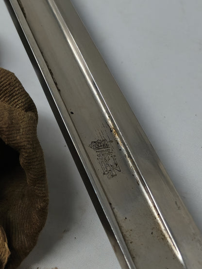 Puerto-Seguro saber. Franco's period. Spain.