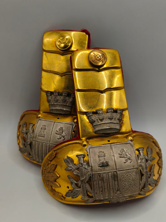 Charreteras dragonas infantería II república