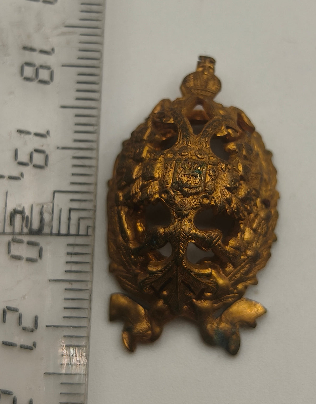 Zarist Mini Badge. Russia.