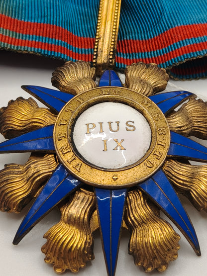 Papal Order of Pius IX Commander Medal. Vatican