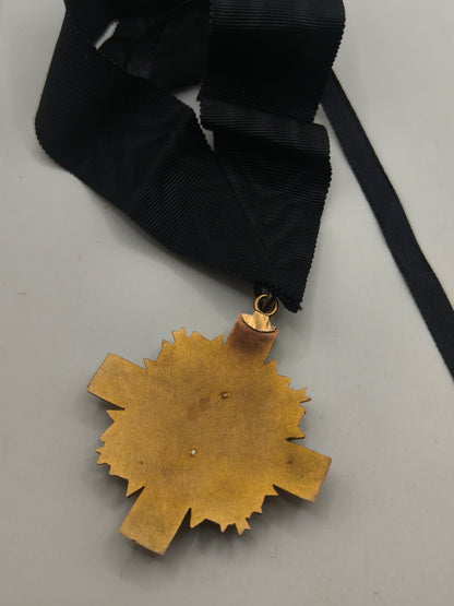 Medal Order of the Knights Templar, San Hilario a la Constancia Templaria. Spain.