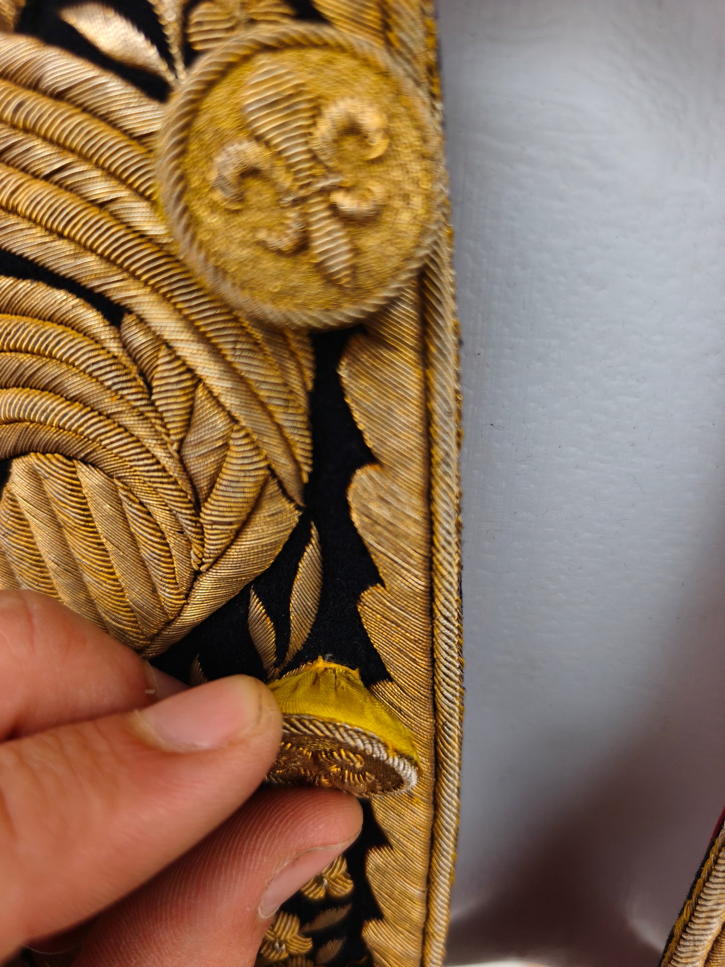 uniforme de época de Alfonso 13 de Gentilhombre de cámara