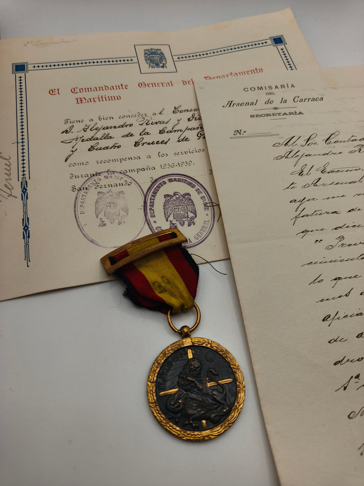 Campaign Medal 1936-1939, Spain, Civil War. Legion Condor.