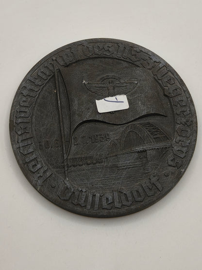NSKK Düsseldorf Competition Plaque. 1939 Germany.