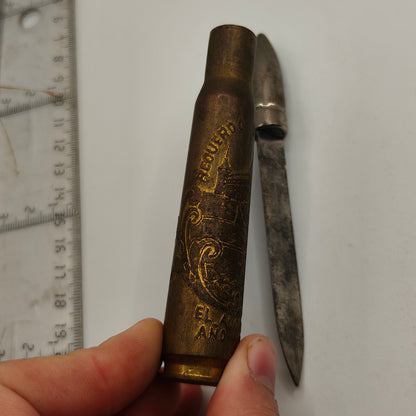 Letter Opener, Spanish Civil War Souvenir, "Alcazar de Toledo".