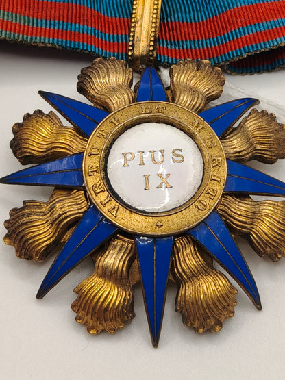 Papal Order of Pius IX Commander Medal. Vatican