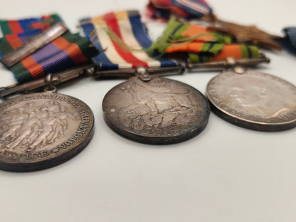 Canadian Medal Lot, WWII, sterling Silver.