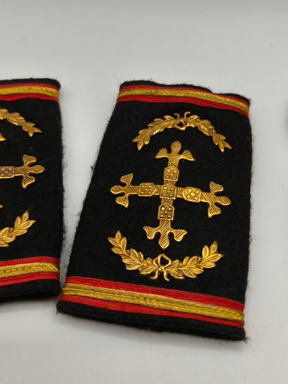 Hombreras Mocidade Portuguesa comandante de Bandera