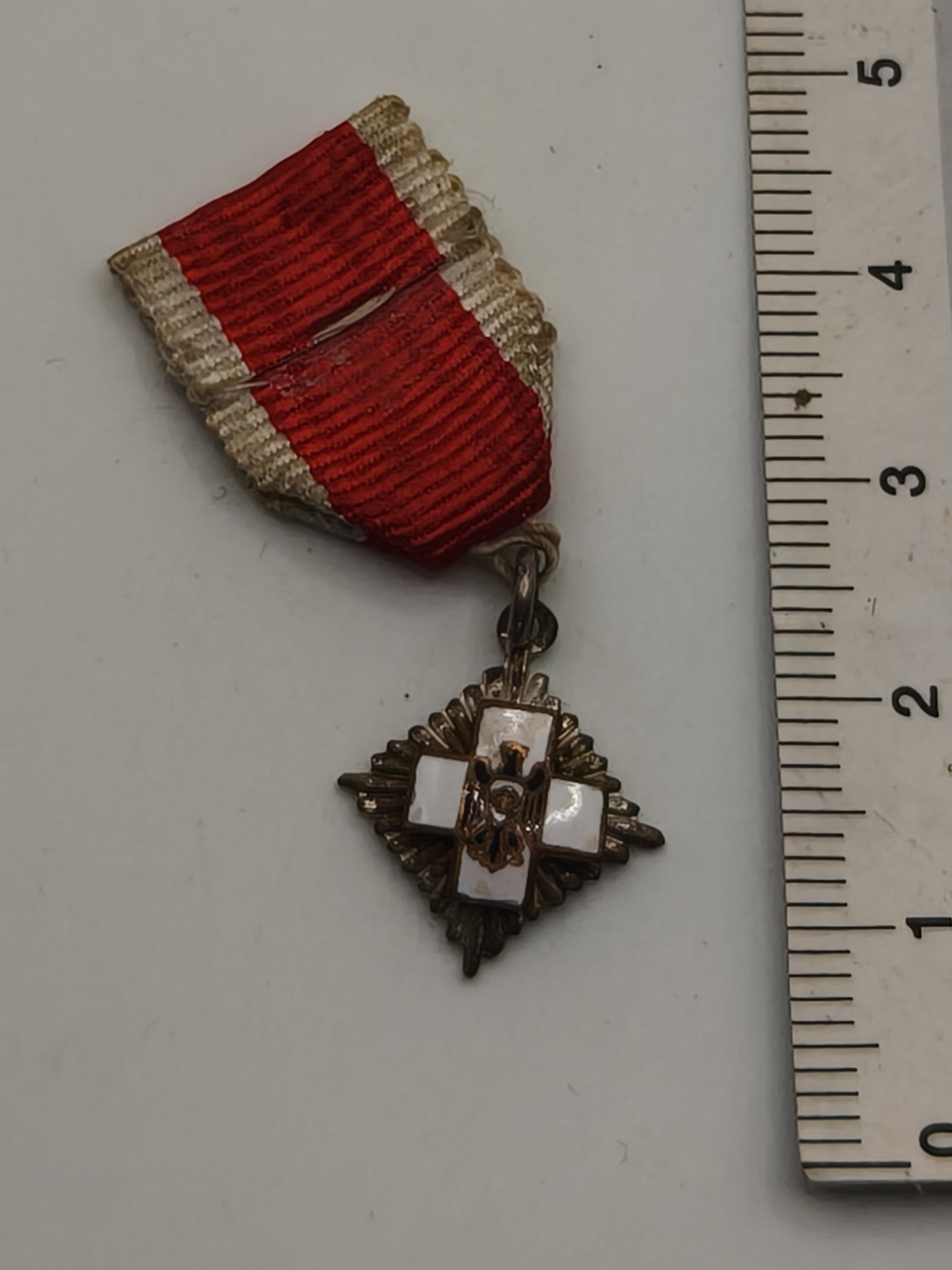 Red Cross Medal Breast Star. III Reich Germany.