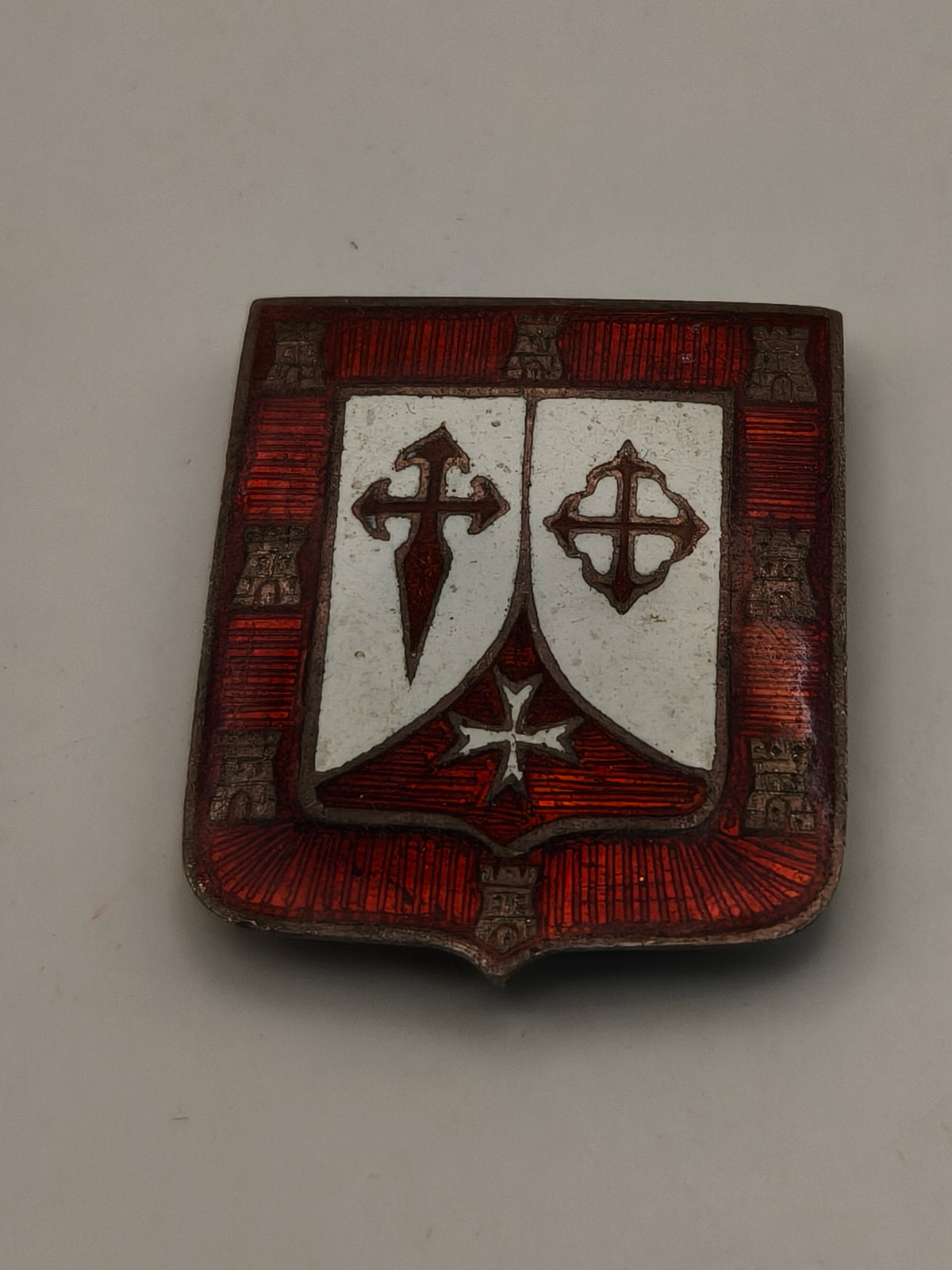 Santiago's Cavalry Badge. Spain.